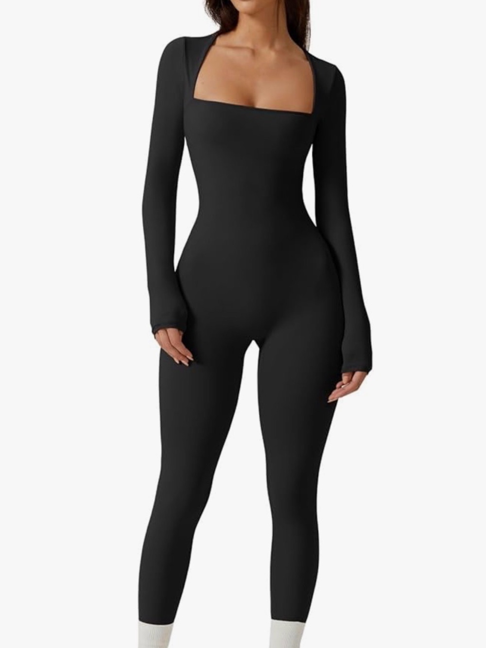 Long Sleeve Black Jumpsuit